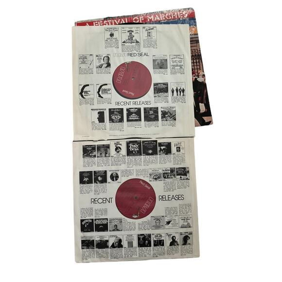 A Festival‎ Of Marches Arthur Fiedler Morton Gould RCA Red Seal 1977 SVG - Picture 3 of 3